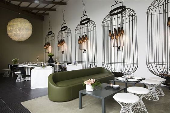 Sang trong dang cap cung thiet ke nha hang phong cach hien dai 2